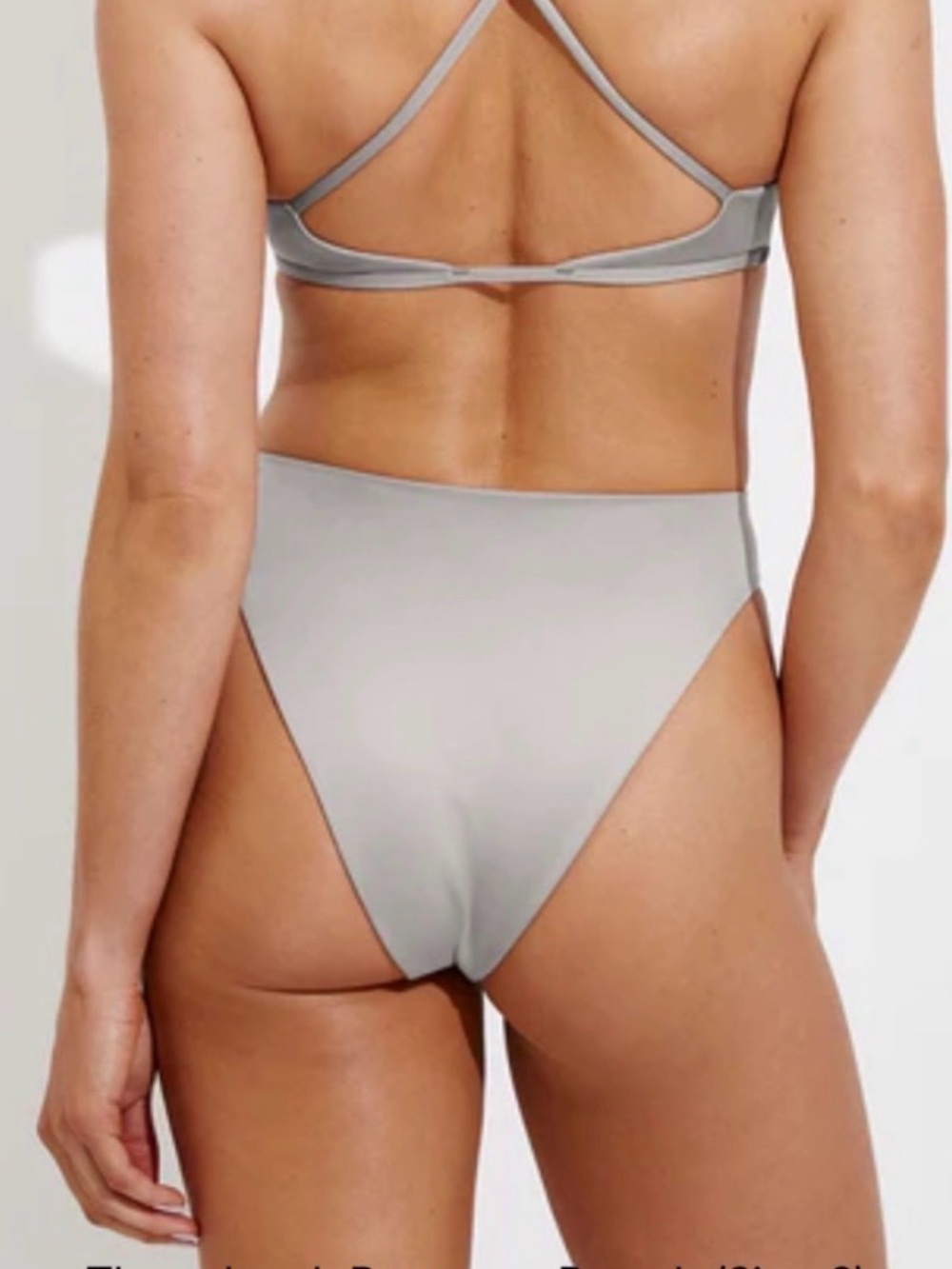Left On Friday Beige Ribbed Bikini Set - Picture 12 of 16